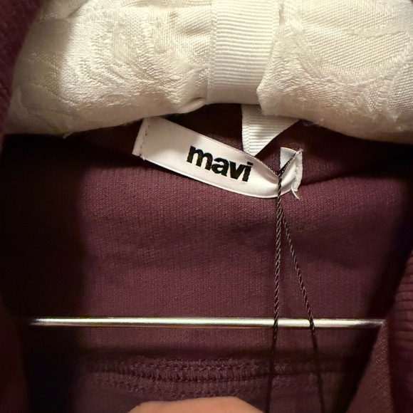 Mavi Women's Corduroy Jacket - Deep Burgundy - Picture 6 of 6